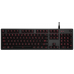 Logitech G413 Mechanical Backlit Gaming Keyboard - Romer-G Mechanical Key Switches, Carbon